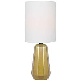 Image1 of Lite Source Charna 17 1/2"H Gold Ceramic Accent Table Lamp