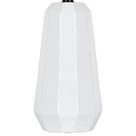 Image2 of Lite Source Charna 17 1/2"H White Ceramic Accent Table Lamp more views