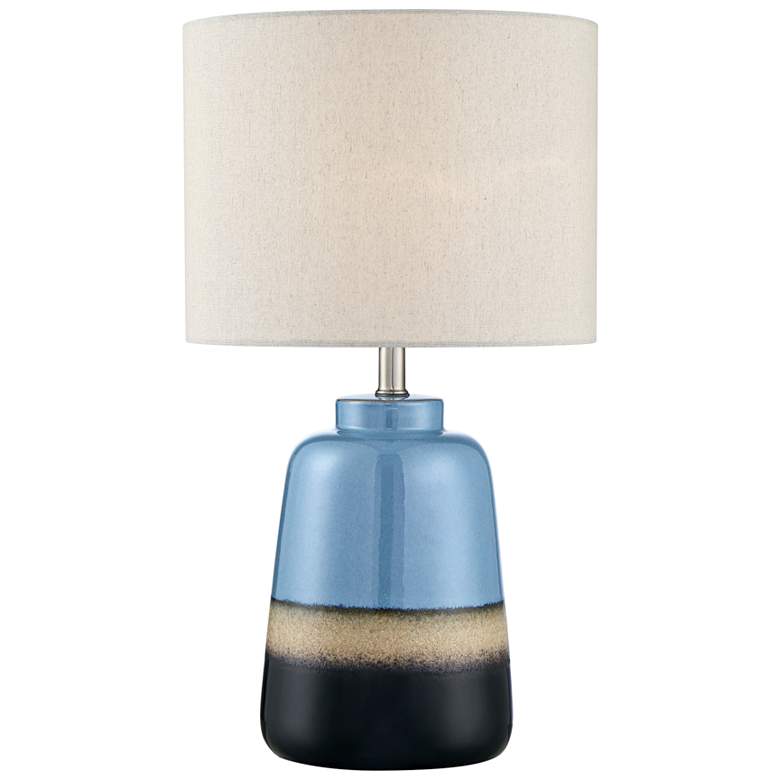Image 1 Lite Source Cinclare Two-Toned Ceramic Accent Table Lamp