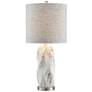 Lite Source Coliseo Mixed White Modern Ceramic Table Lamp