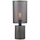 Lite Source Compton Gray Wood Accent Table Lamp