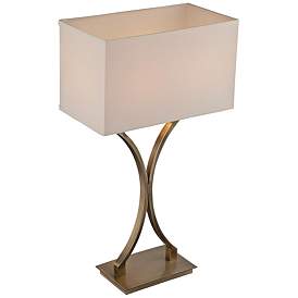 Image3 of Lite Source Cruzito 29" High Modern Brass Table Lamp more views