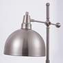 3_Lite Source Cupola 30" High Brushed Nickel Metal Desk Table Lamp more views