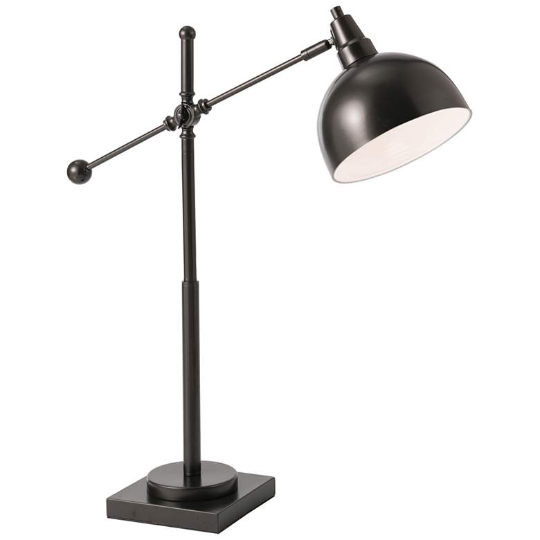 Image 2 Lite Source Cupola 30" High Dark Bronze Metal Desk Table Lamp