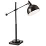 2_Lite Source Cupola 30" High Dark Bronze Metal Desk Table Lamp