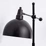 3_Lite Source Cupola Adjustable Height Bronze Metal Task Floor Lamp more views