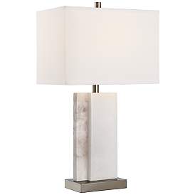 Image1 of Lite Source Dacey Marble Lucite Table Lamp