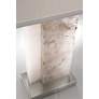 Lite Source Dacey Marble Lucite Table Lamp
