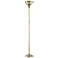 Lite Source Dallon Antique Brass LED Torchiere Floor Lamp