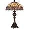 Lite Source Deana Dark Bronze Tiffany Style Table Lamp