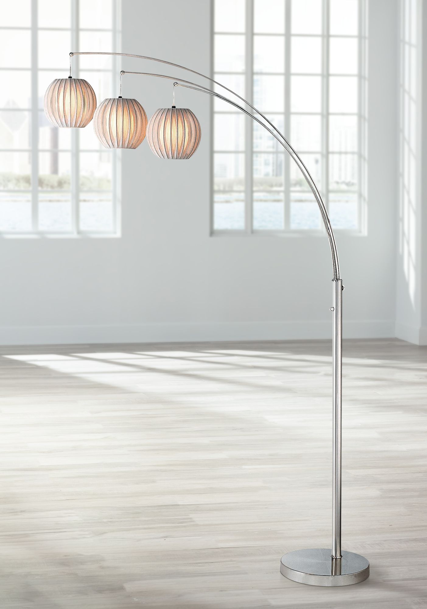 lantern arc floor lamp