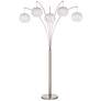 Thumbnail4 of Lite Source Deion 89" High 5-Light Hanging Lights Arc Floor Lamp more views