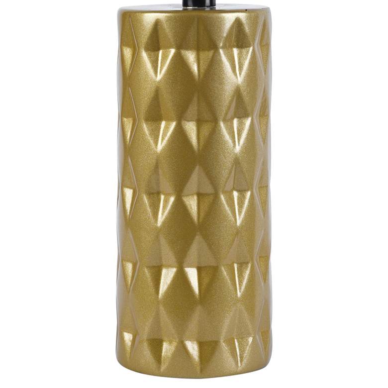 Image 2 Lite Source Delta 17" High Gold Ceramic Accent Table Lamp more views
