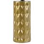 Lite Source Delta 17" High Gold Ceramic Accent Table Lamp