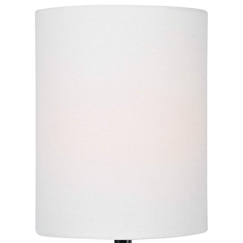 Image 3 Lite Source Delta 17" High Silver Ceramic Accent Table Lamp more views