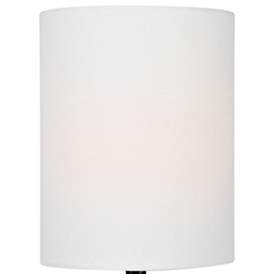 Image3 of Lite Source Delta 17" High White Ceramic Accent Table Lamp more views