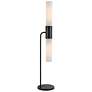 2_Lite Source Dulance 59 1/2" Frosted Glass Shades LED Floor Lamp