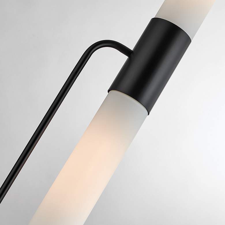 Image 3 Lite Source Dulance 59 1/2" Frosted Glass Shades LED Floor Lamp more views