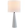 2_Lite Source Dyre 31" Natural Concrete LED Battery Powered Outdoor Lamp