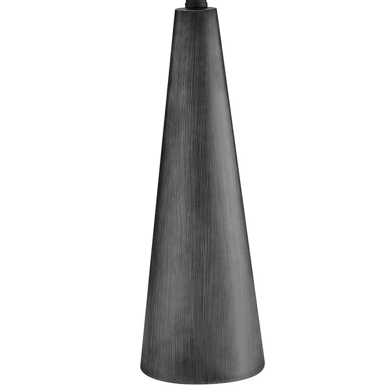 Image 4 Lite Source Dyre Black Concrete LED Outdoor Table Lamp more views
