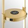 3_Lite Source Dysis 56" Gold LED USB and Wireless Charger Floor Lamp more views