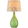 Lite Source Edaline 22 1/2" Green Ceramic Modern Table Lamp