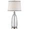 Lite Source Eileen Clear Glass Table Lamp
