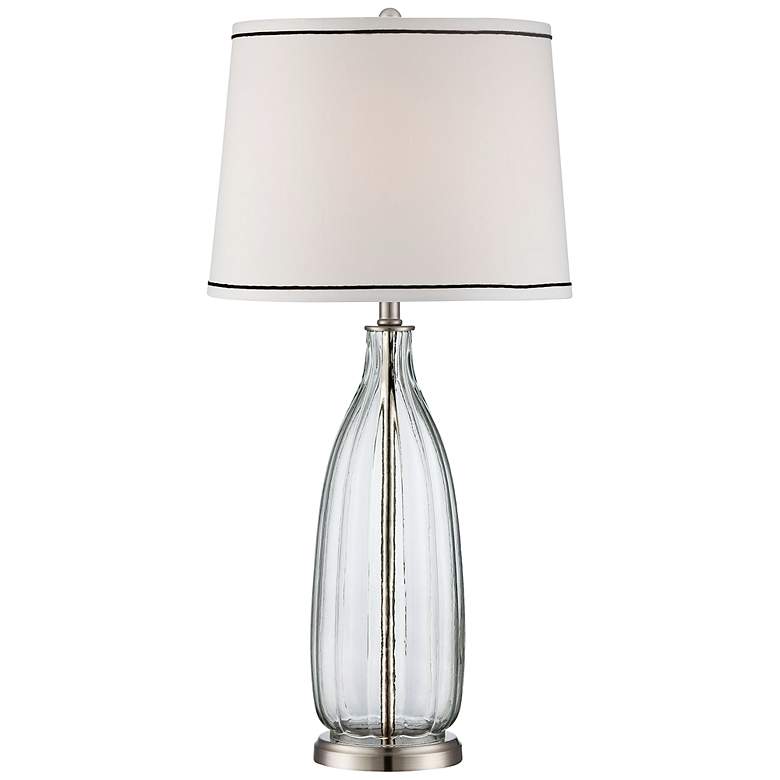 Image 1 Lite Source Eileen Clear Glass Table Lamp