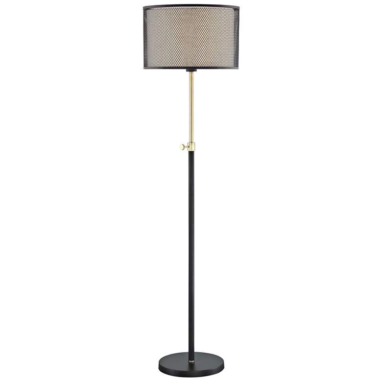 Image 2 Lite Source Elena 62 1/2" Coffee Metal Floor Lamp