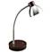 Lite Source Eryx Brushed Nickel Gooseneck LED Desk Lamp