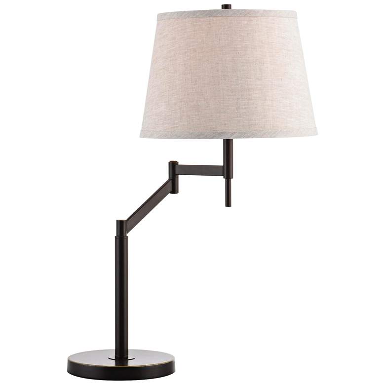 Image 1 Lite Source Eveleen Dark Bronze Metal Table Lamp