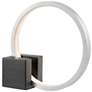 2_Lite Source Fannie 12 1/4" Modern Ring LED Accent Table Lamp