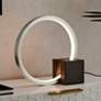 1_Lite Source Fannie 12 1/4" Modern Ring LED Accent Table Lamp