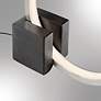 3_Lite Source Fannie 12 1/4" Modern Ring LED Accent Table Lamp more views