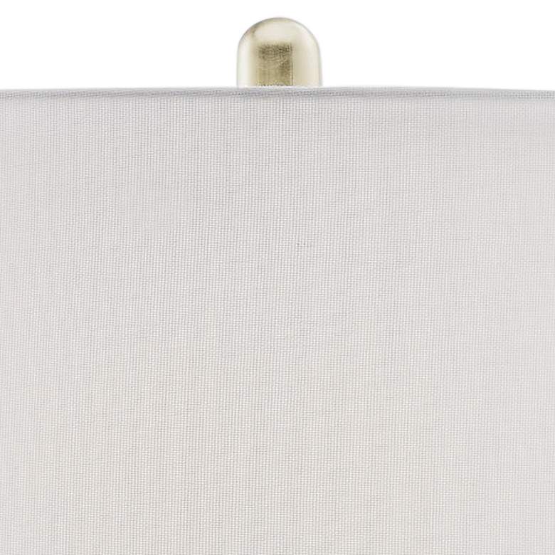 Image 3 Lite Source Farida White Ceramic Table Lamp more views