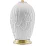 Lite Source Farida White Ceramic Table Lamp