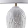 Lite Source Farida White Ceramic Table Lamp