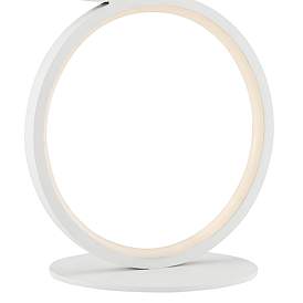Image4 of Lite Source Fedora 17 1/4" High White LED Accent Table Lamp more views