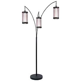Image1 of Lite Source Felix 91" High 3-Light Modern Lantern Floor Lamp