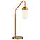 Lite Source Firefly Antique Brass Downbridge Desk Lamp