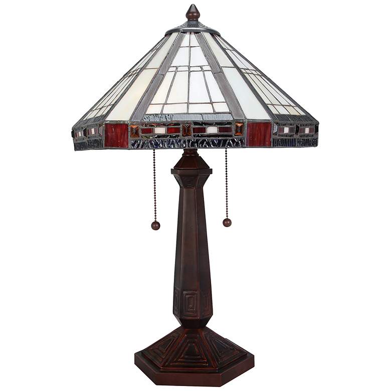Image 1 Lite Source Fitzwilliam Mission Style Table Lamp