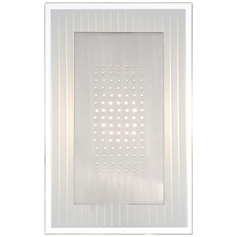 Image 1 Lite Source Flynn LED 12 inch High Steel Wall Sconce