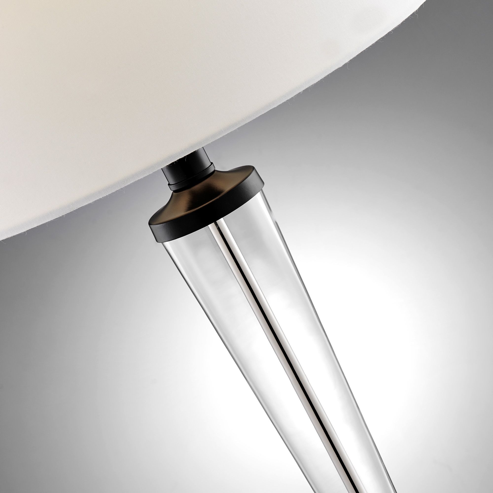 Image 4 Lite Source Freida 3-Piece Lamp Set with Glass Accents more views