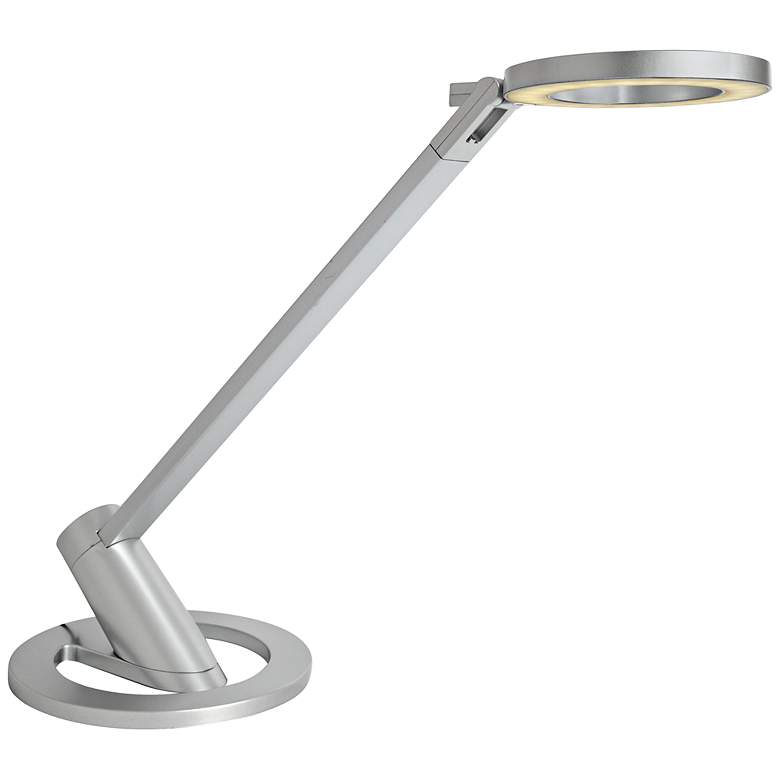 Image 1 Lite Source Galaxy Silver LED Desk Lamp