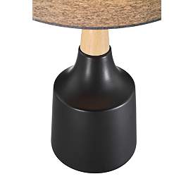 Image2 of Lite Source Genson 29" Gray and Black Modern Ceramic Table Lamp more views