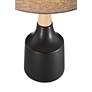 Lite Source Genson 29" Gray and Black Modern Ceramic Table Lamp