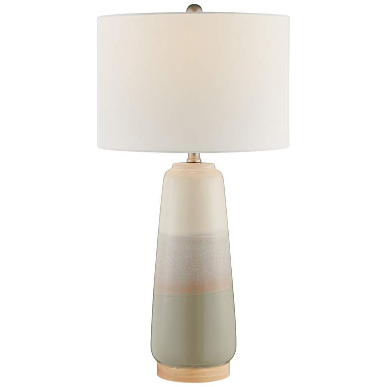 Image 1 Lite Source Ghazi 28 1/2" High Gray Table Lamp