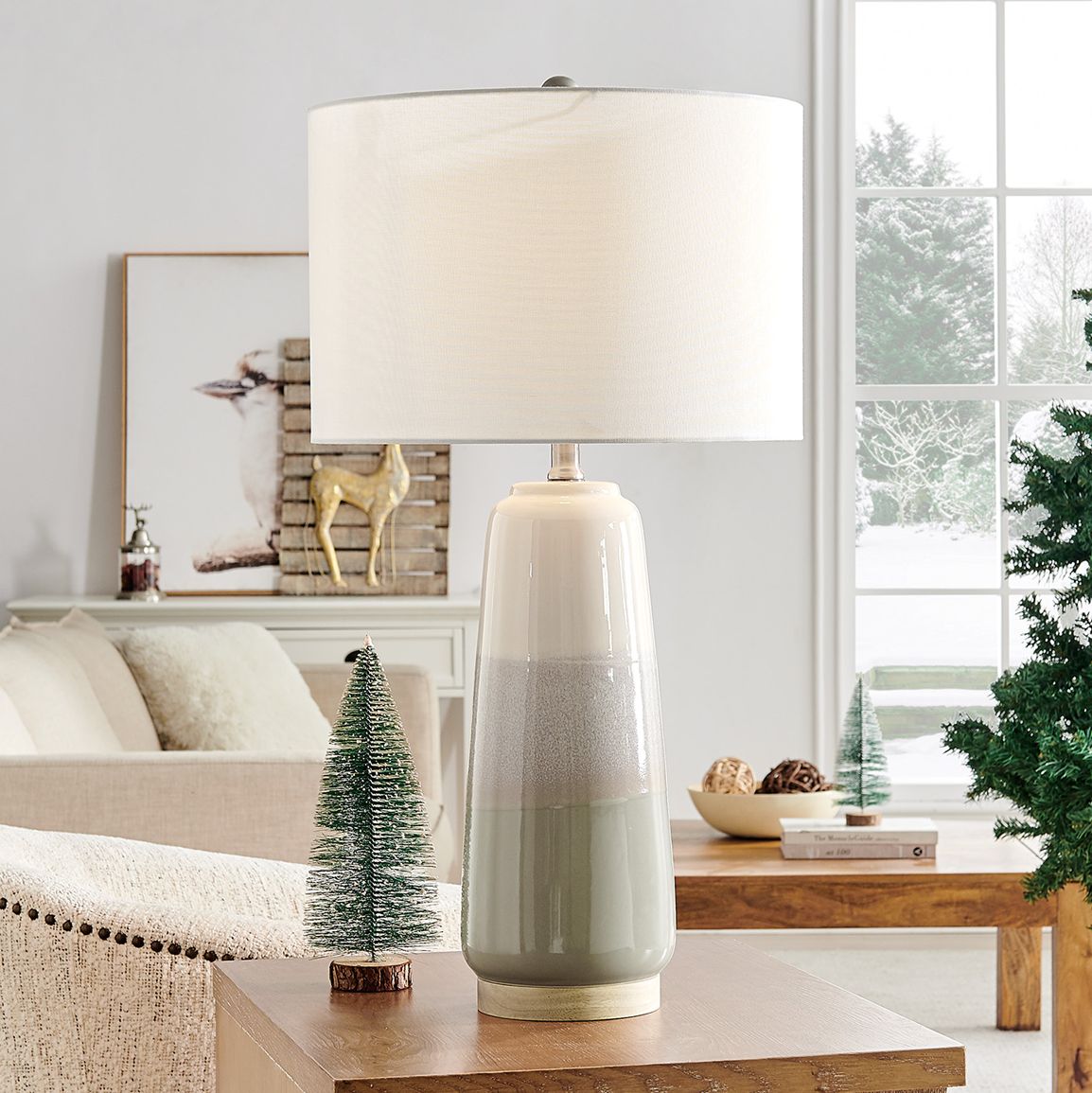 Image 5 Lite Source Ghazi 28 1/2" High Gray Table Lamp more views