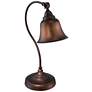 Lite Source Gianna Antique Copper Desk Lamp