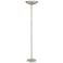 Lite Source Glison Polished Steel LED Torchiere Floor Lamp